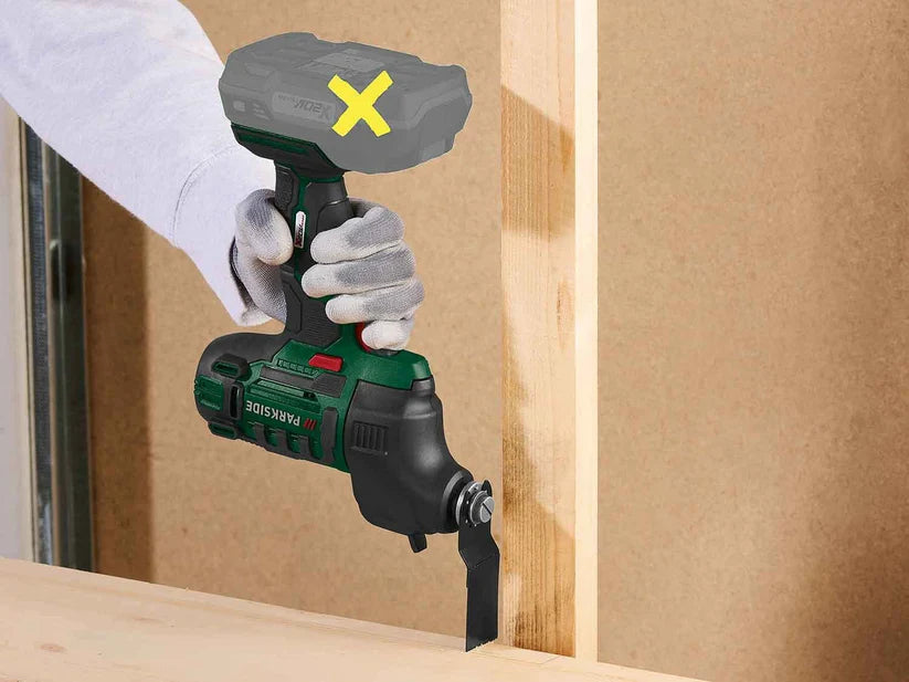 PARKSIDE® Utensile Multifunzionale Ricaricabile 20V 3-in-1 - Image 4